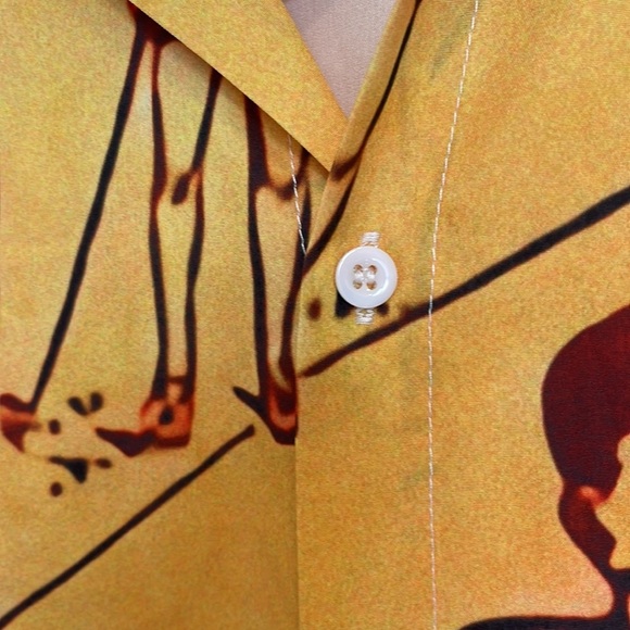 Summer Everest pop culture button down shirt - Picture 8 of 8